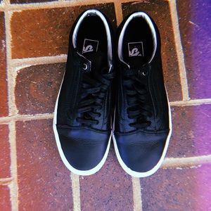 Vans old skool (hologram) black leather shoes